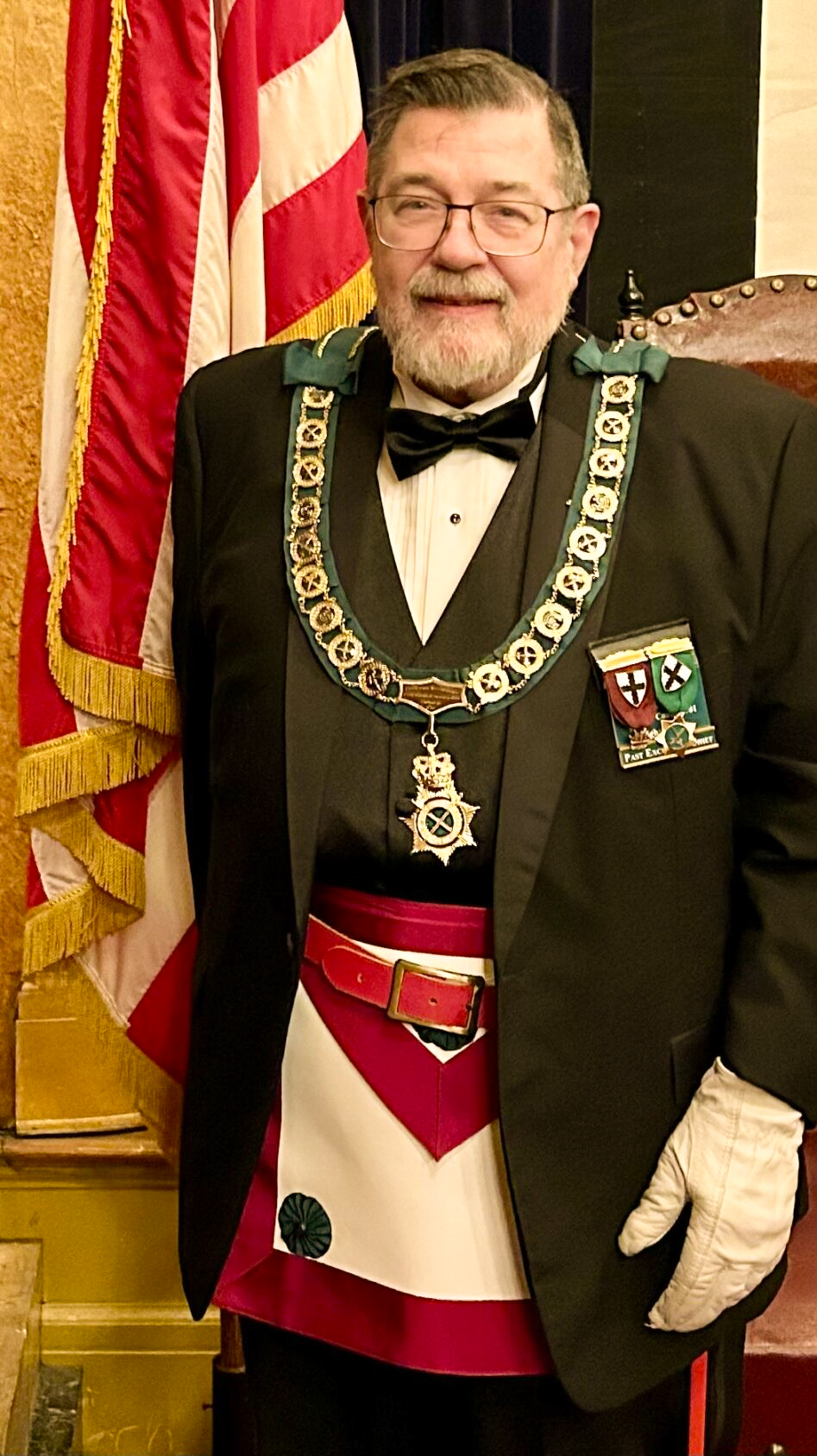Portrait of R.E. Sir Knight Ronald Hart, Sr.